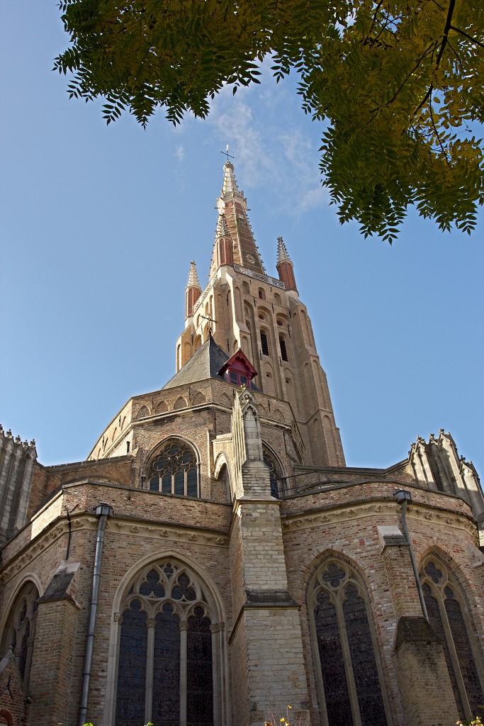 brugge belgie hdr UNESCO Werelderfgoedstad begijnhof Sint-Salvatorskathedraal Onze-Lieve-Vrouwkerk frietmuseum